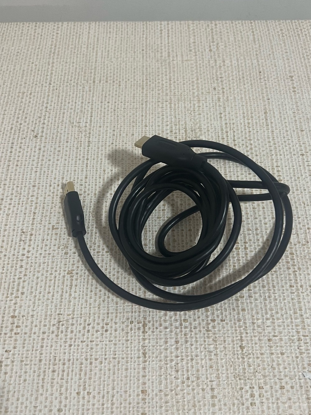 USB 3.0 A to B Cable - 6ft Black Printer/Monitor Cable - Picture 6 of 7